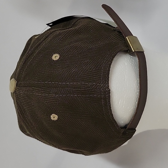 NWT Vintage Ruger 2000 Ballcap, Brown/Tan, Adjustable Strap with Metal Grip - Picture 3 of 9